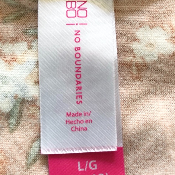 Fall Floral High Low Dress Size Large - Picture 13 of 13